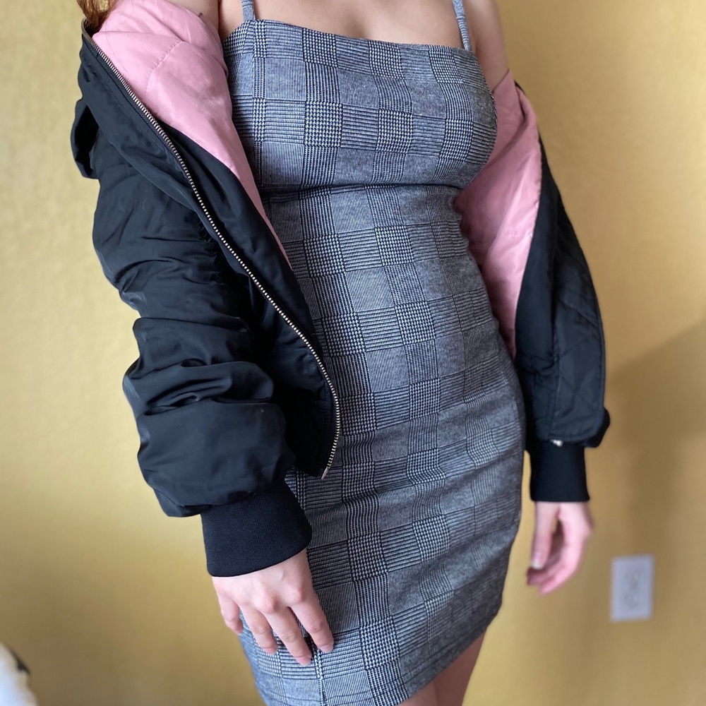 Plaid dress